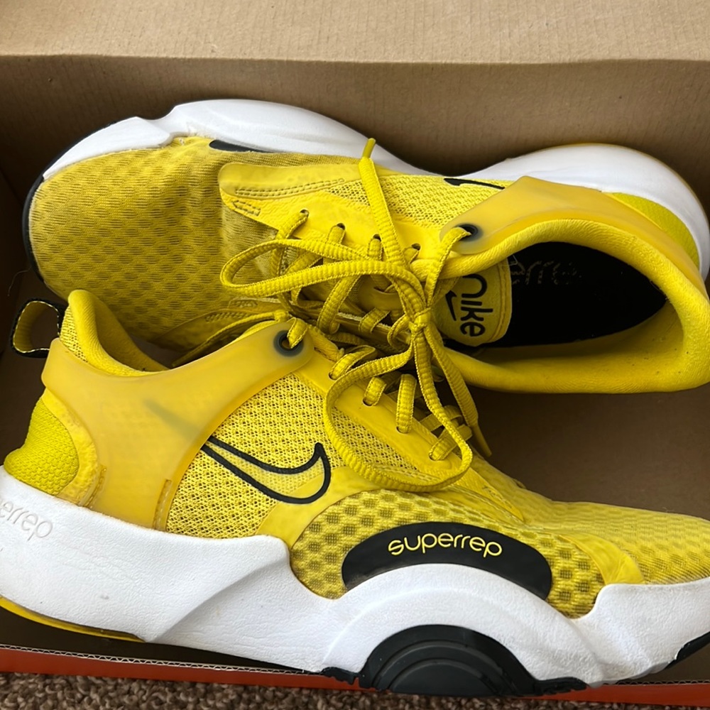 Nike Superrep Yellow Training/Running Shoes.
